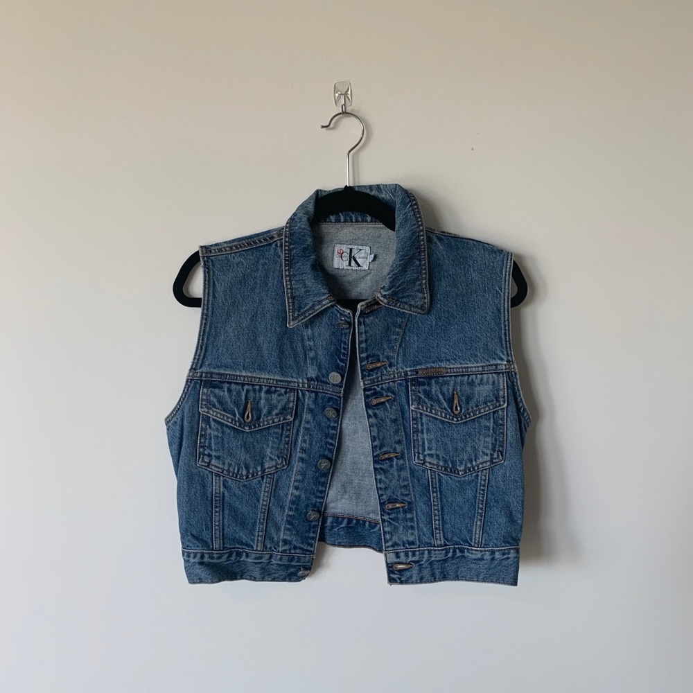 Vintage Calvin Klein Denim Vest